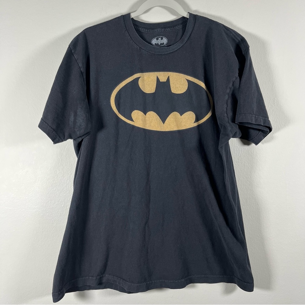 DC Comics Batman 100% Cotton Black Short Sleeve T-Shirt Men’s Size XL